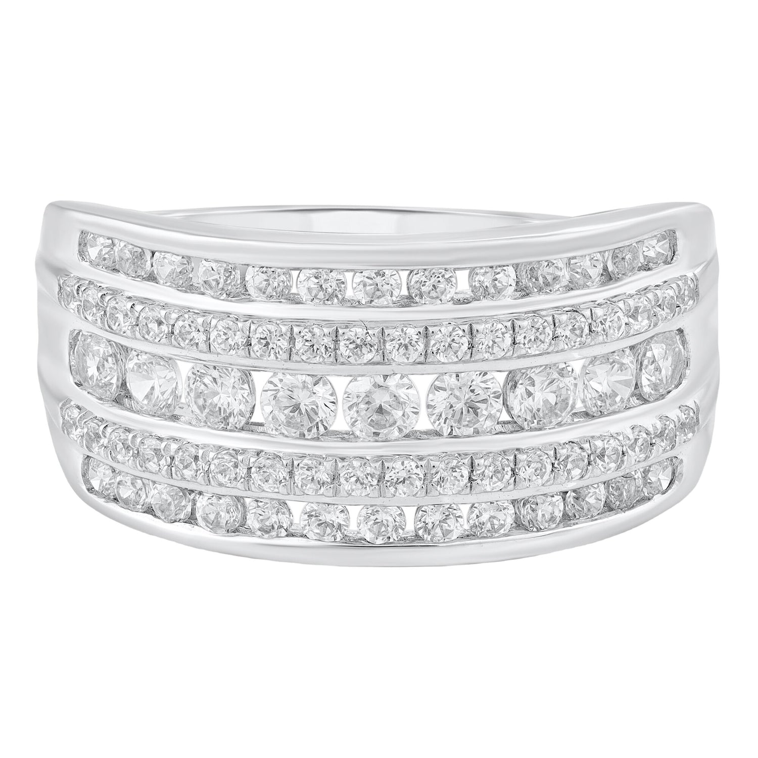 Diamond Band in 10K White Gold (1 ct. tw.)
