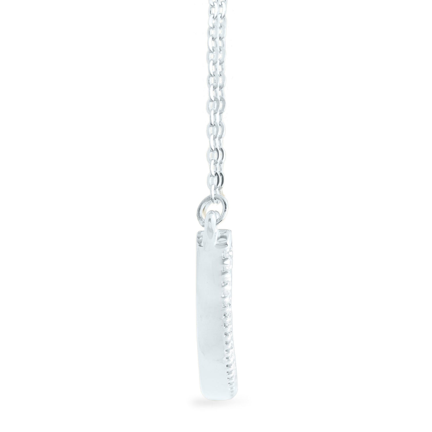 Diamond Necklace in 14K White Gold (1/4 ct. tw.)