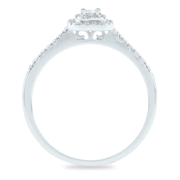 Diamond Promise Ring in 14K White Gold (1/4 ct. tw.)