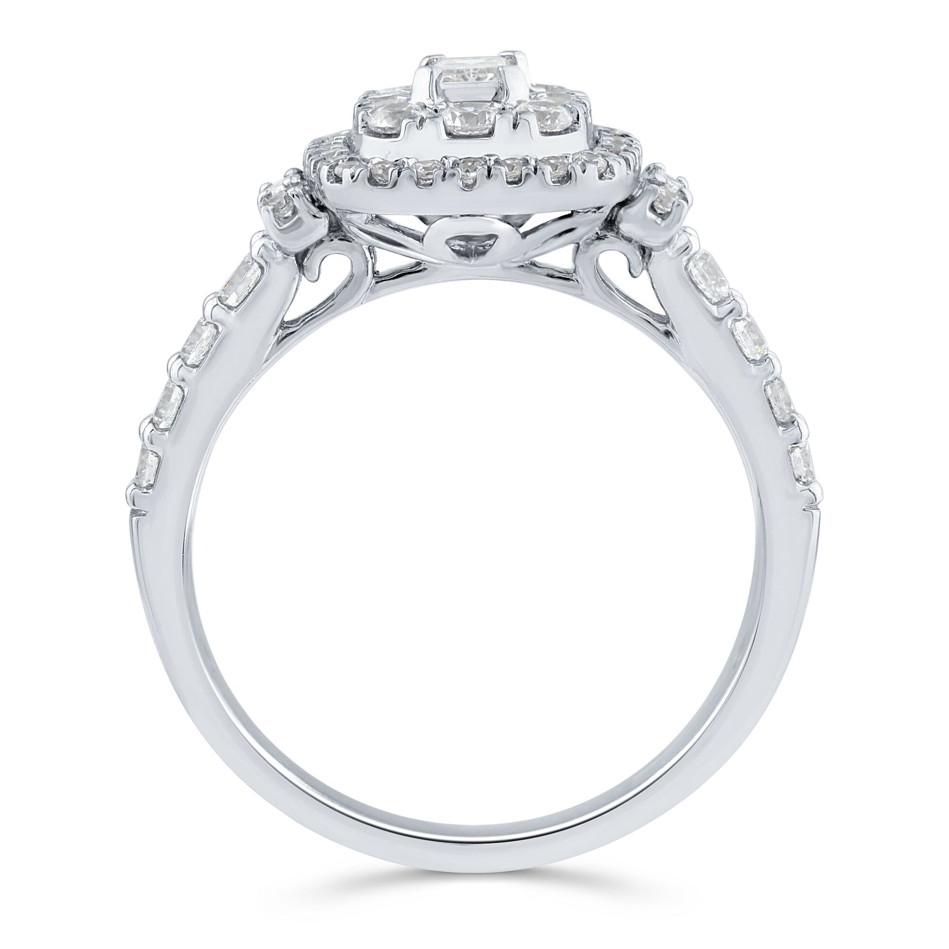 Diamond Engagement Ring in 14K White Gold (1 ct. tw.)