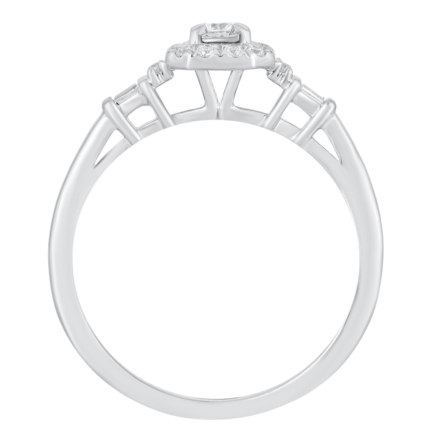 Diamond Promise Ring in 10K White Gold (1/4 ct. tw.)
