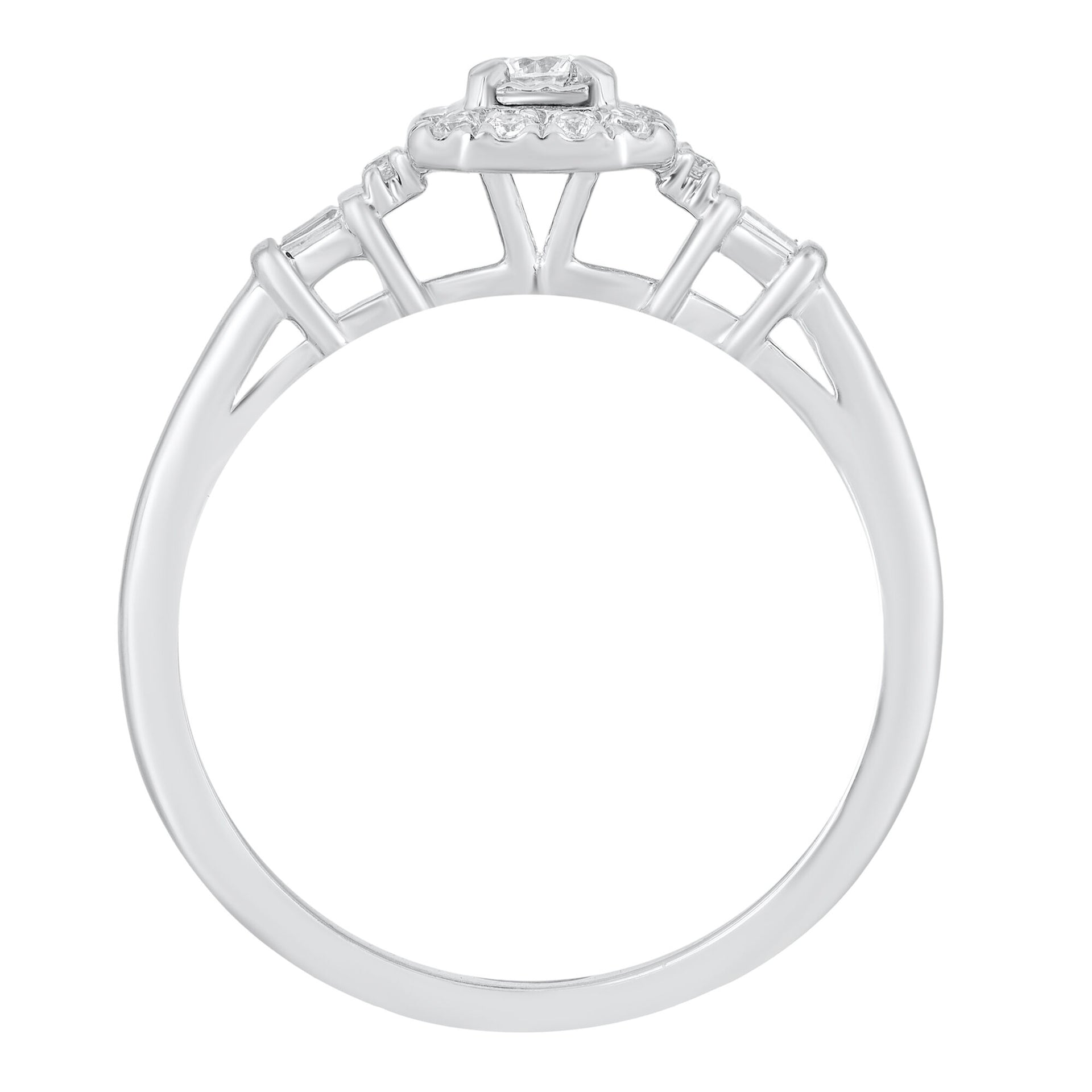 Diamond Promise Ring in 10K White Gold (1/4 ct. tw.)