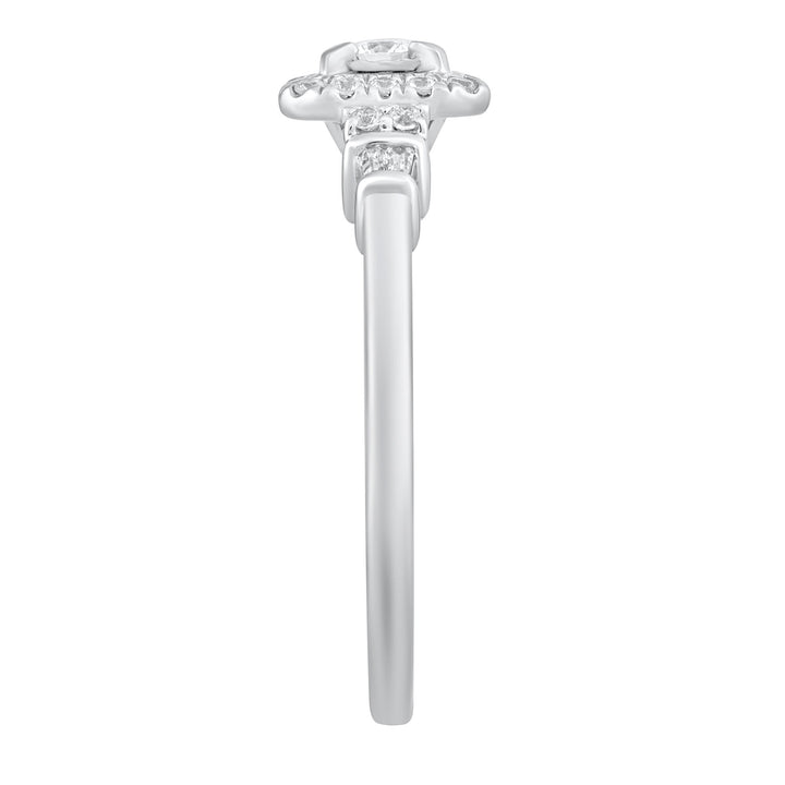 Diamond Promise Ring in 10K White Gold (1/4 ct. tw.)