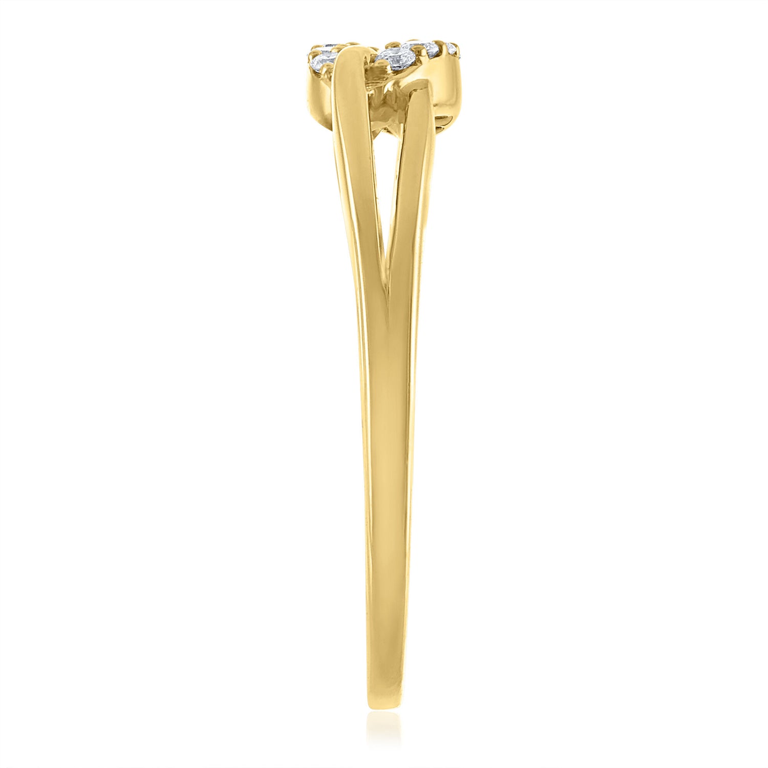 Diamond Accent Ring in 14K Yellow Gold