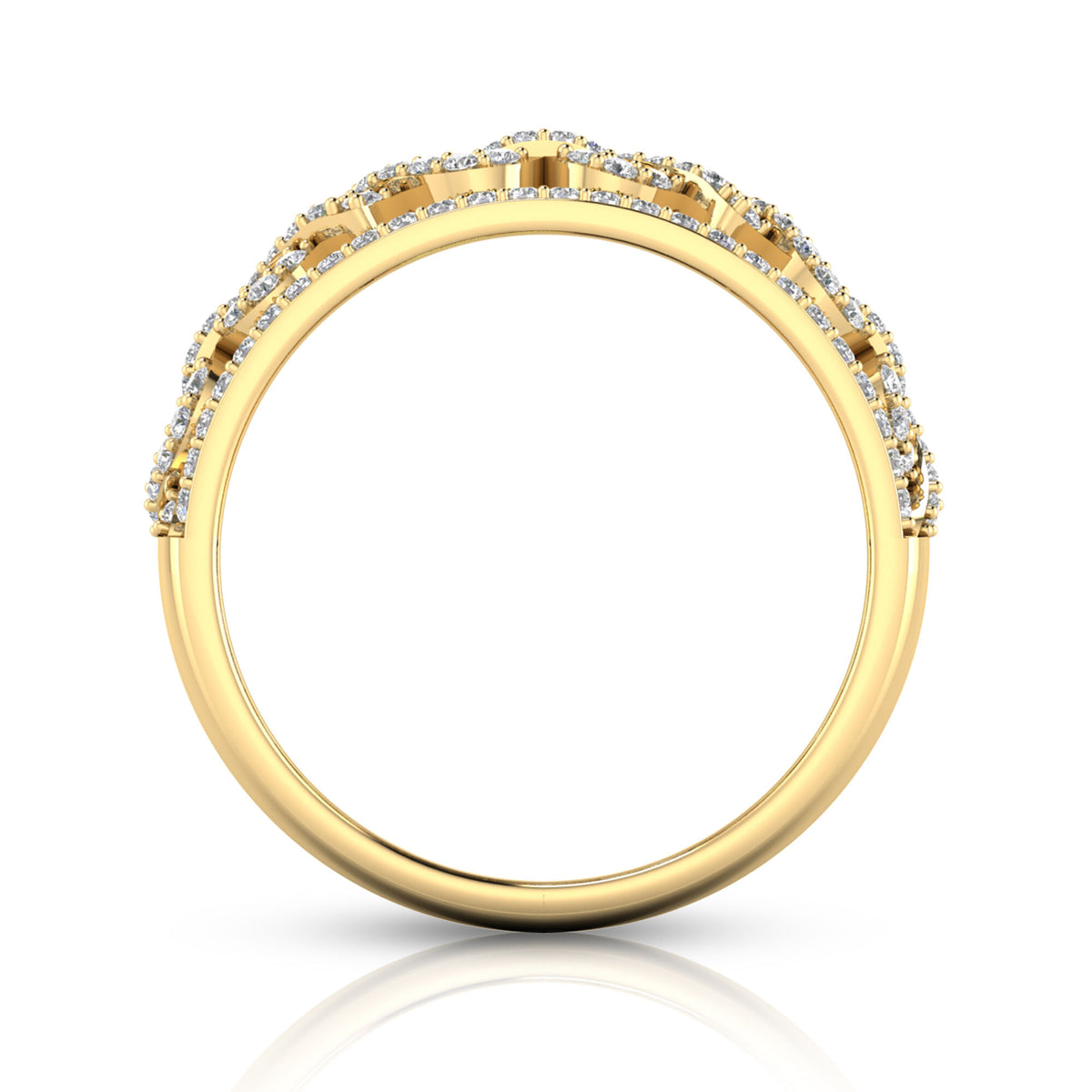 Diamond Band in 10K Yellow Gold (1/2 ct. tw.)