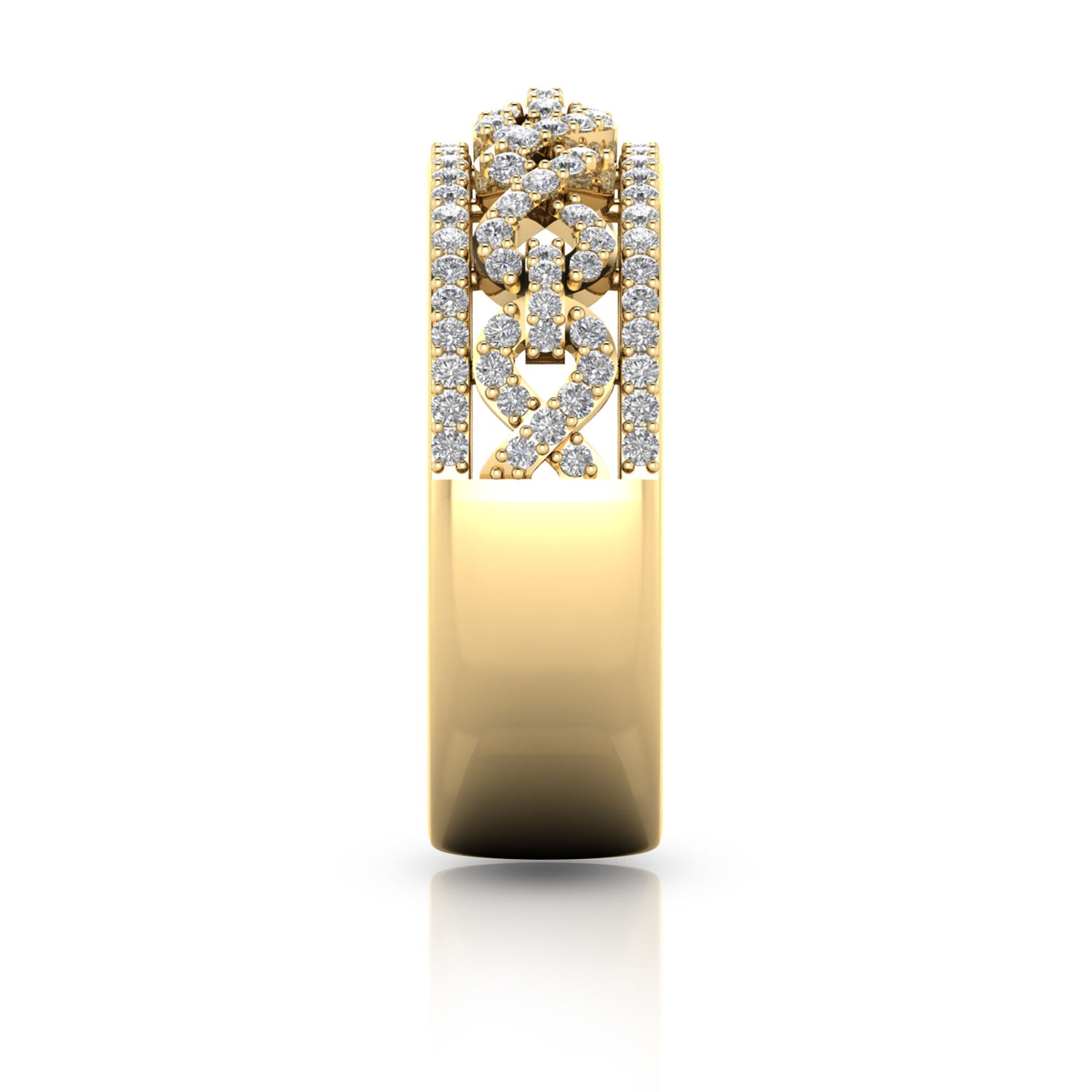 Diamond Band in 10K Yellow Gold (1/2 ct. tw.)