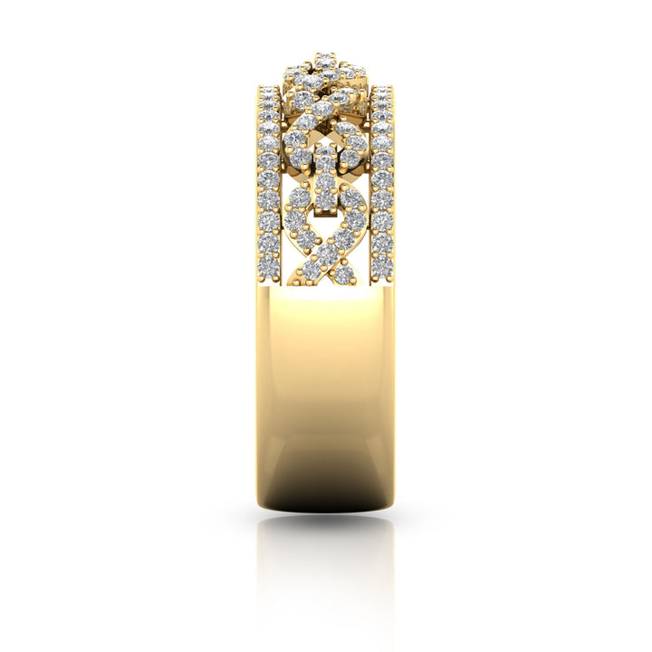 Diamond Band in 10K Yellow Gold (1/2 ct. tw.)