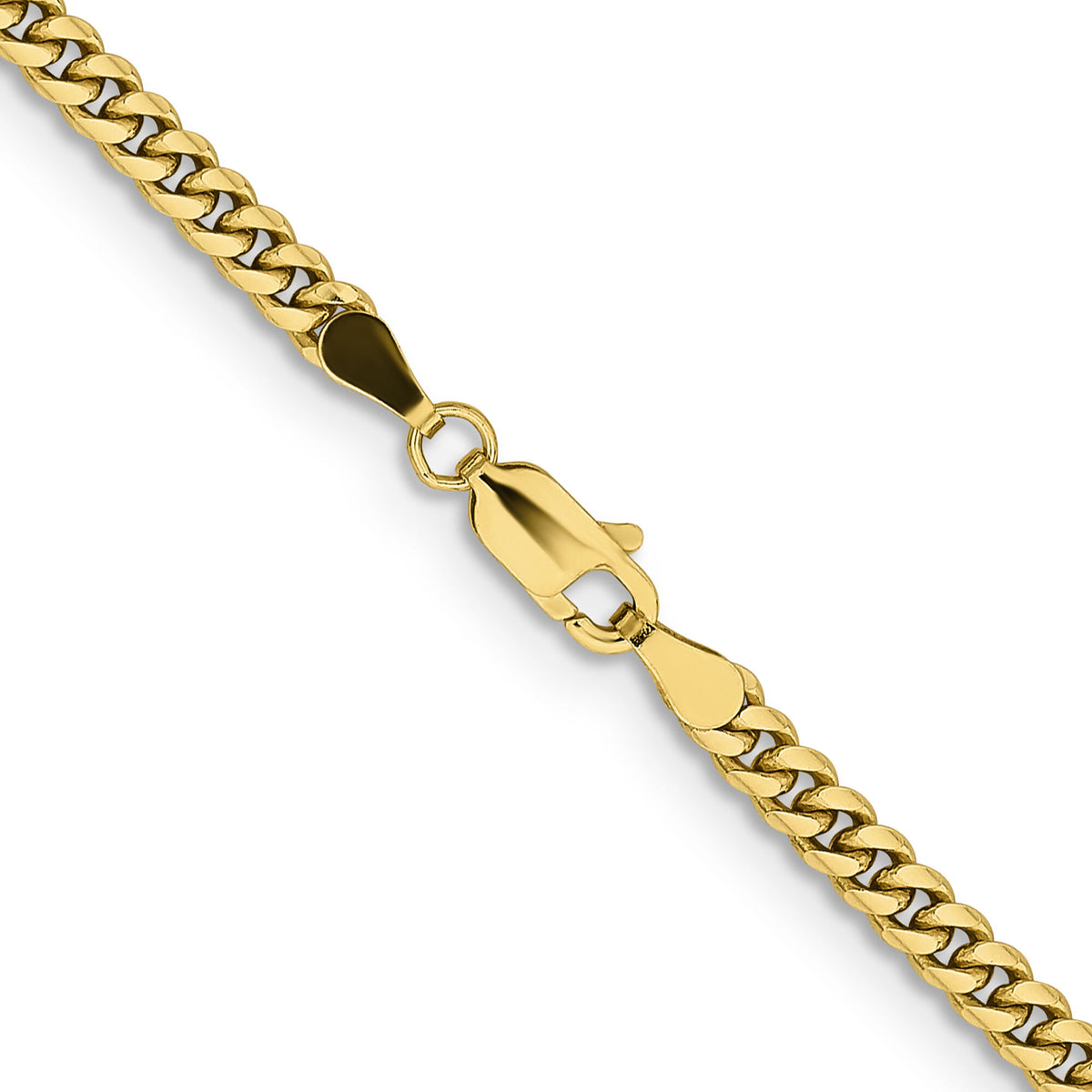 Miami Cuban Chain in 14K Yellow Gold, 3.5MM, 24”