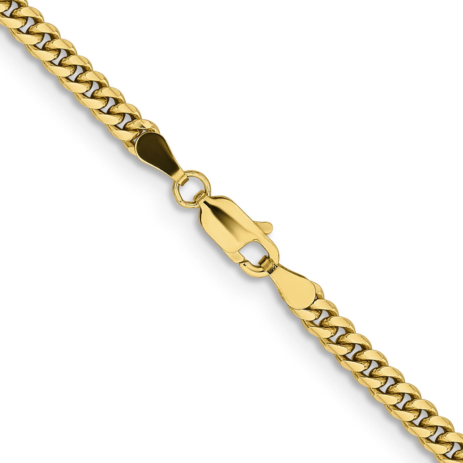 Miami Cuban Chain in 14K Yellow Gold, 3.5MM, 24”
