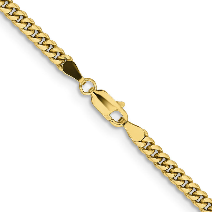 Miami Cuban Chain in 14K Yellow Gold, 3.5MM, 24”