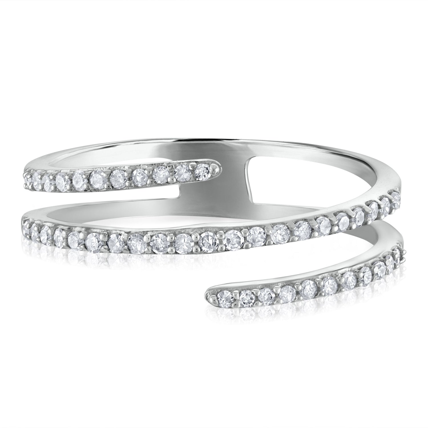 Diamond Ring in 10K White Gold (1/4 ct. tw.)