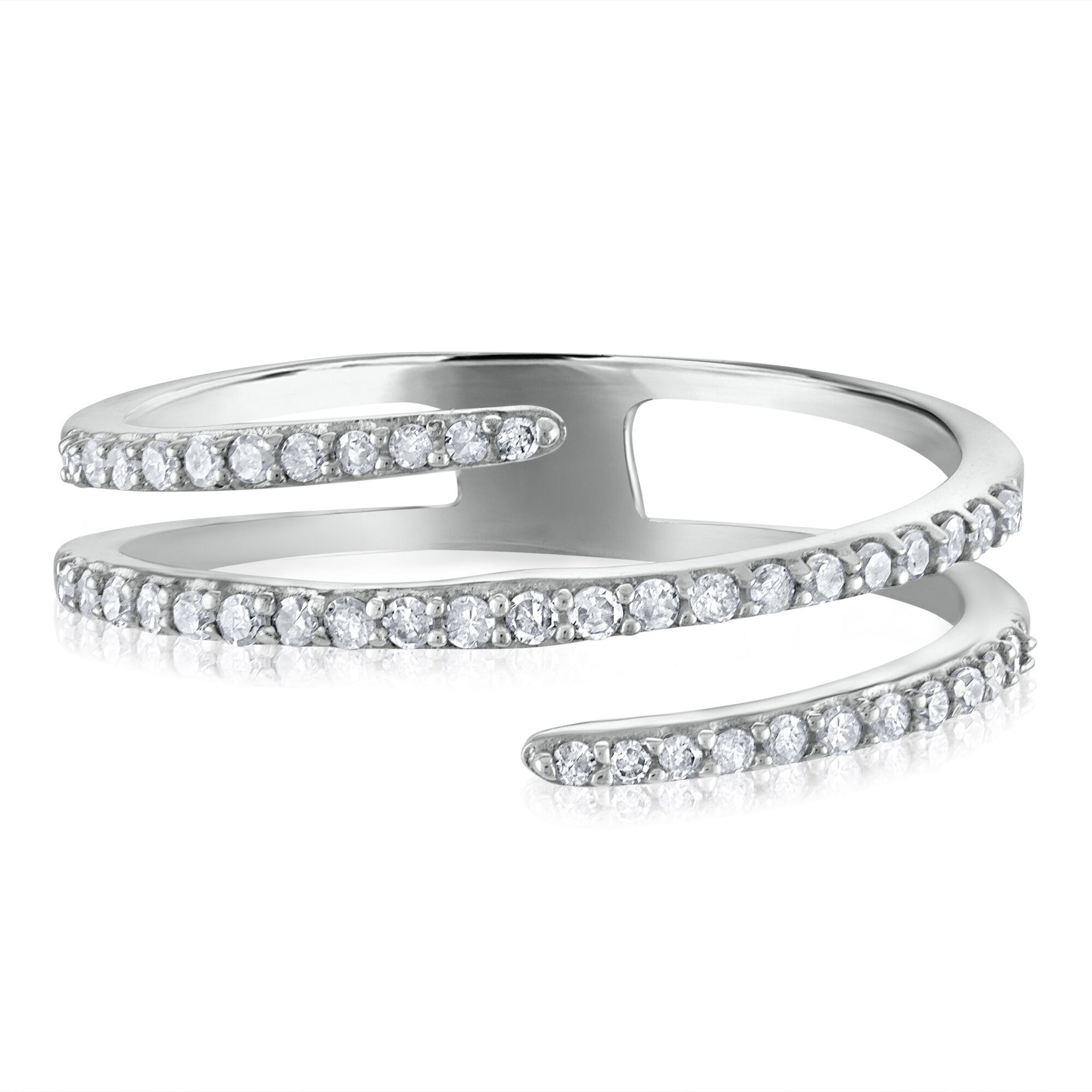 Diamond Ring in 10K White Gold (1/4 ct. tw.)