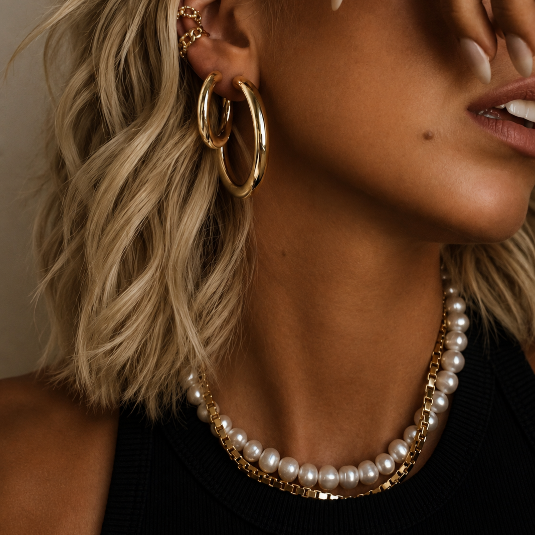 Essential Hoop - Gold Petite (Ships Mid November)