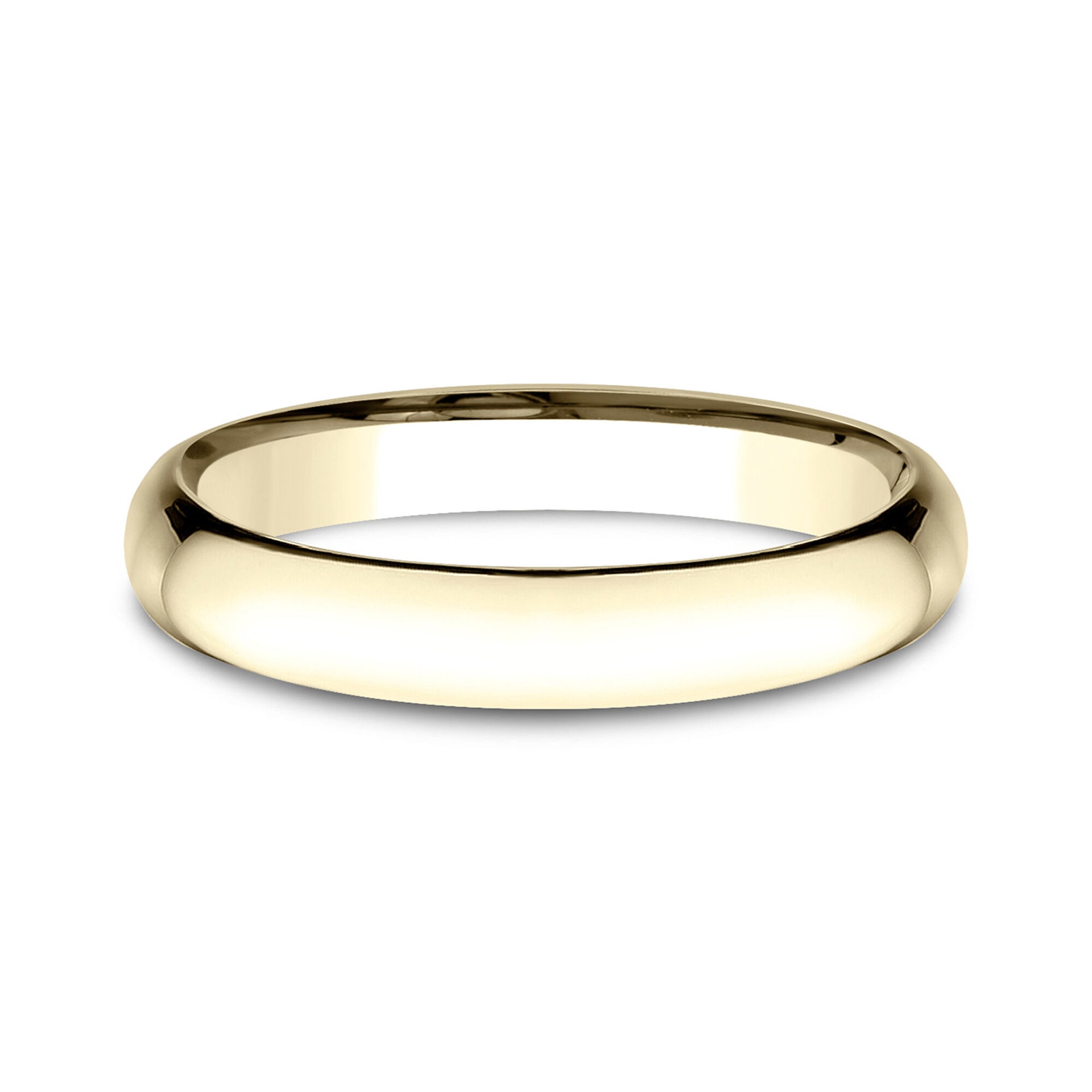 Wedding Band in 14K Yellow Gold, 3MM
