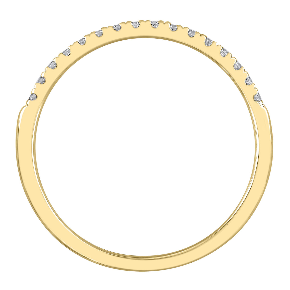 Black & White Diamond Enhancer in 10K Yellow Gold (1/3 ct. tw.)