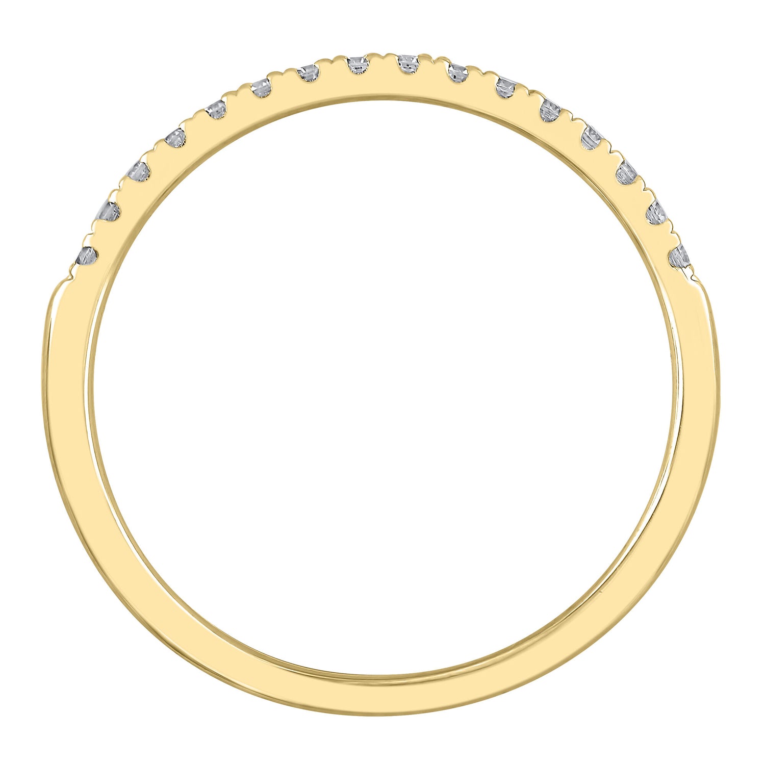 Black & White Diamond Enhancer in 10K Yellow Gold (1/3 ct. tw.)