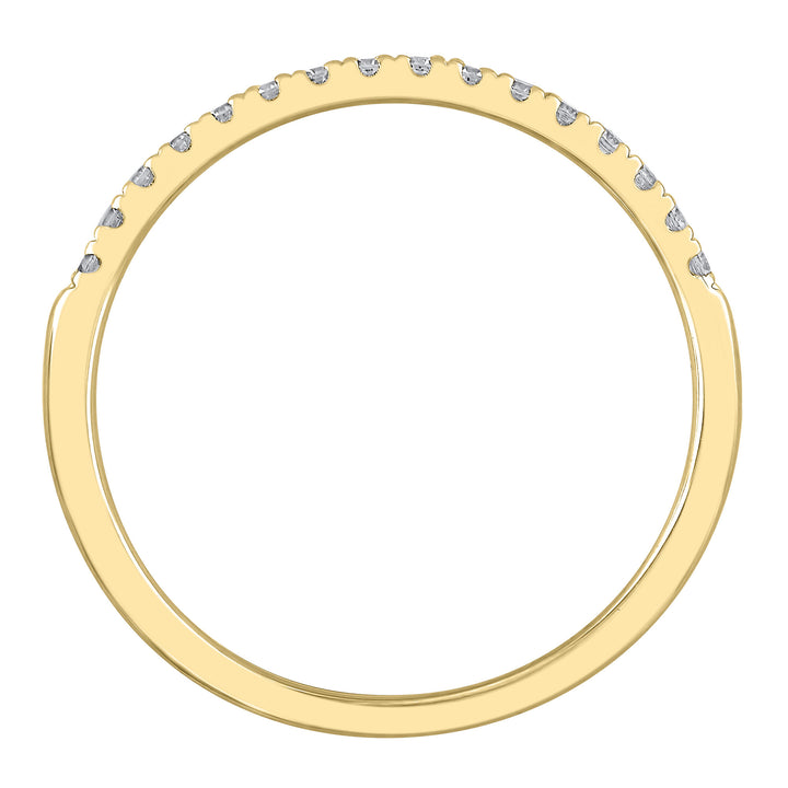 Black & White Diamond Enhancer in 10K Yellow Gold (1/3 ct. tw.)