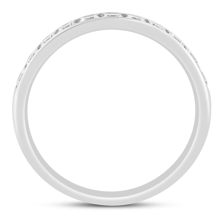 Diamond Channel Band in 14K White Gold (1/2ct. tw.)