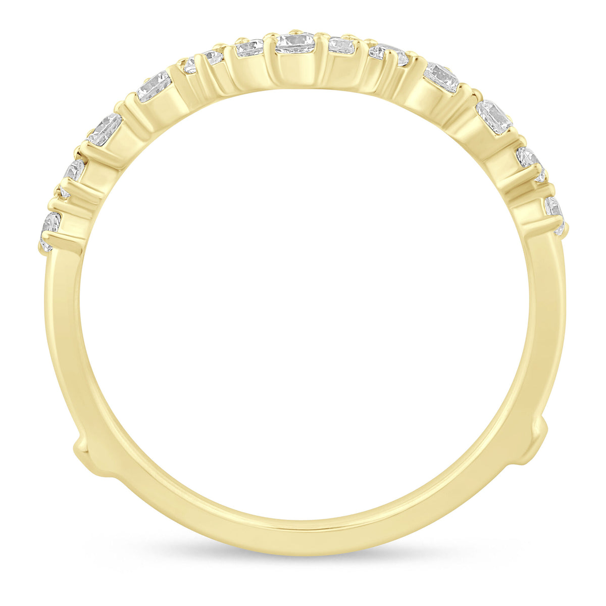 Diamond Chevron Insert in 14K Yellow Gold (1/3 ct. tw.)