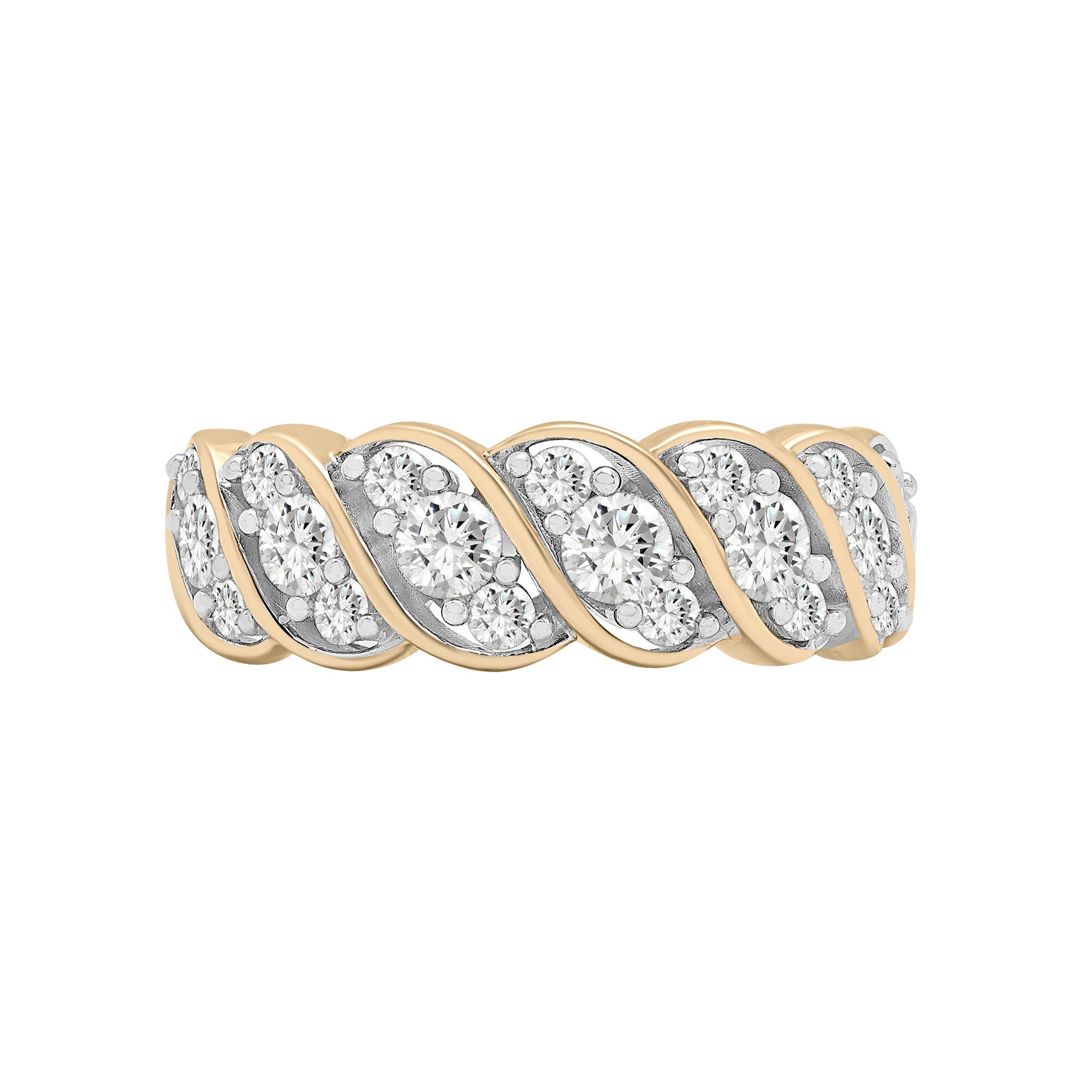 Diamond Band in 10K Yellow Gold (1 ct. tw.)