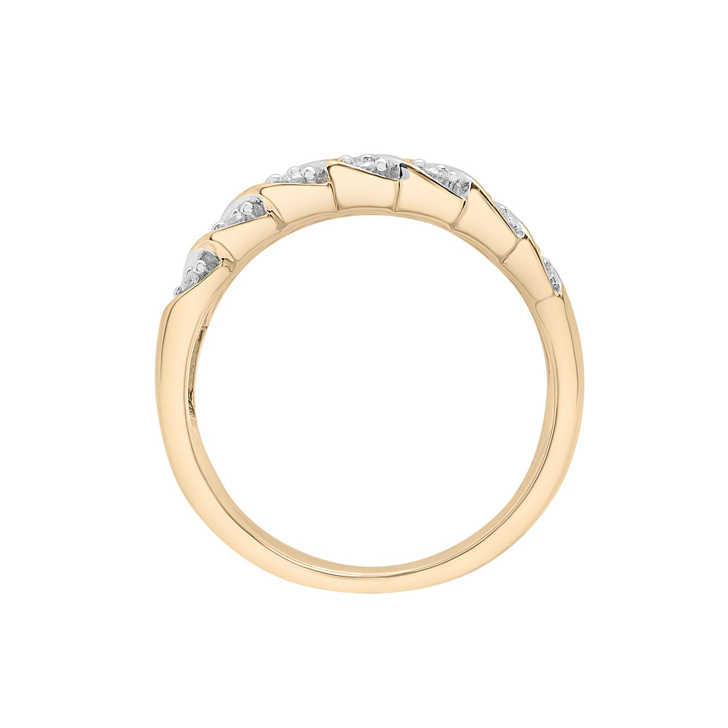 Diamond Band in 10K Yellow Gold (1/2 ct. tw.)