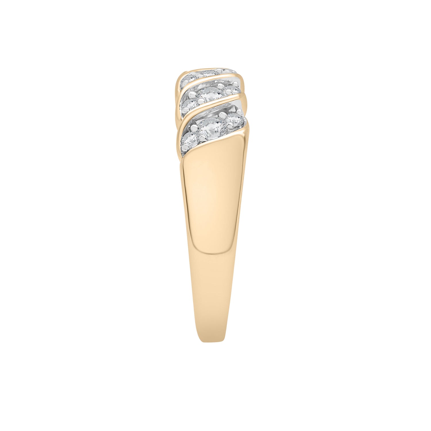 Diamond Band in 10K Yellow Gold (1/2 ct. tw.)