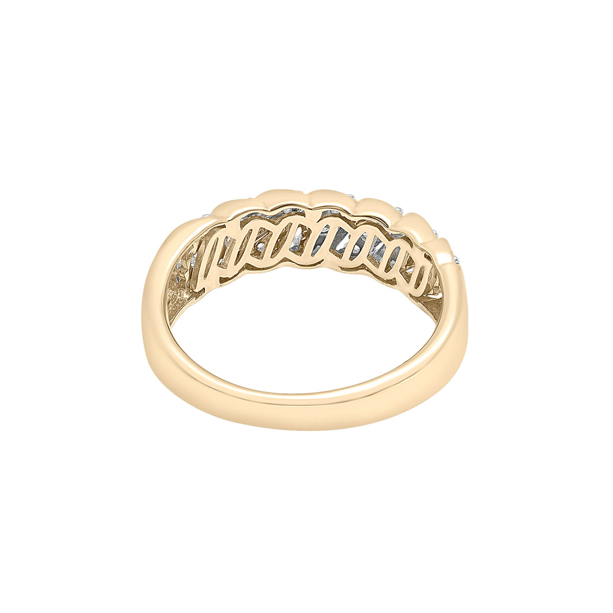 Diamond Band in 10K Yellow Gold (1/2 ct. tw.)