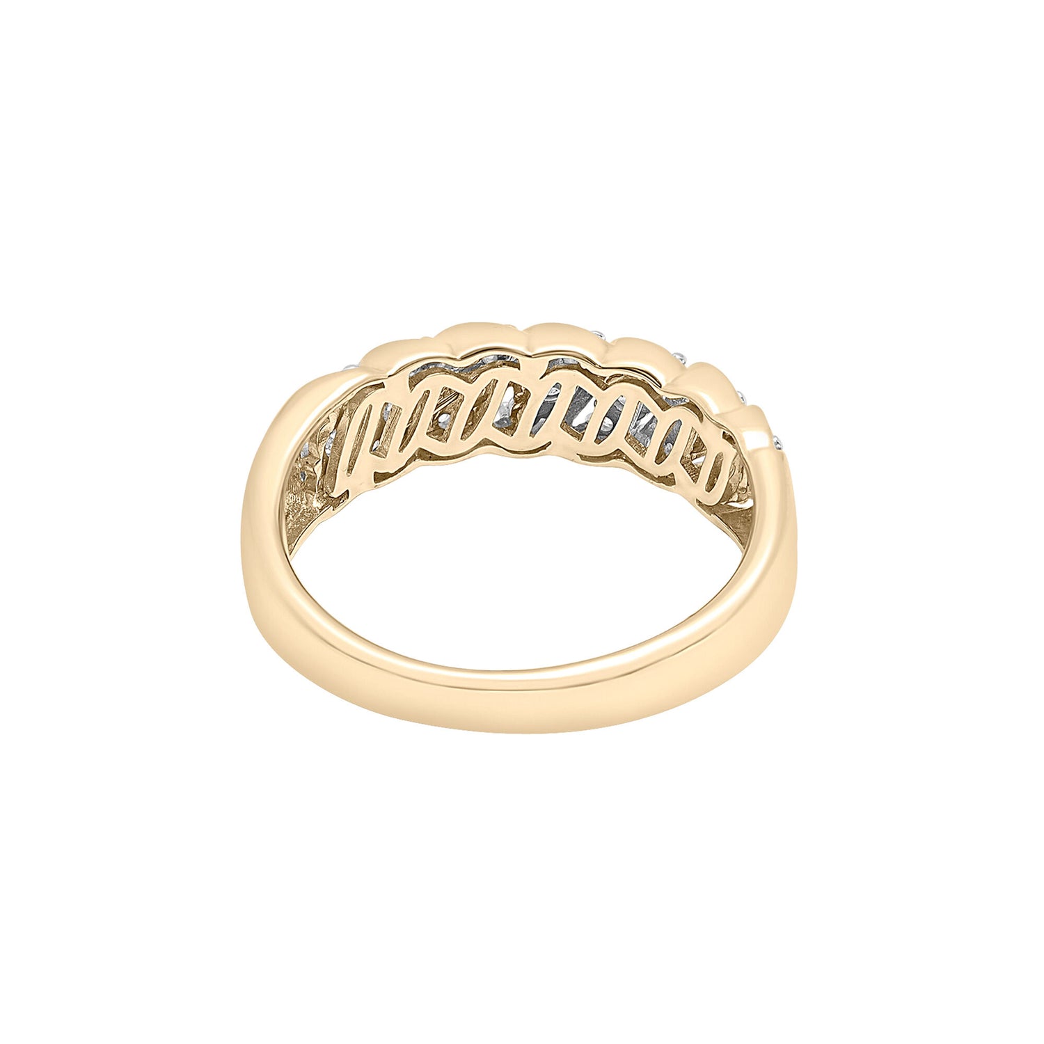 Diamond Band in 10K Yellow Gold (1/2 ct. tw.)