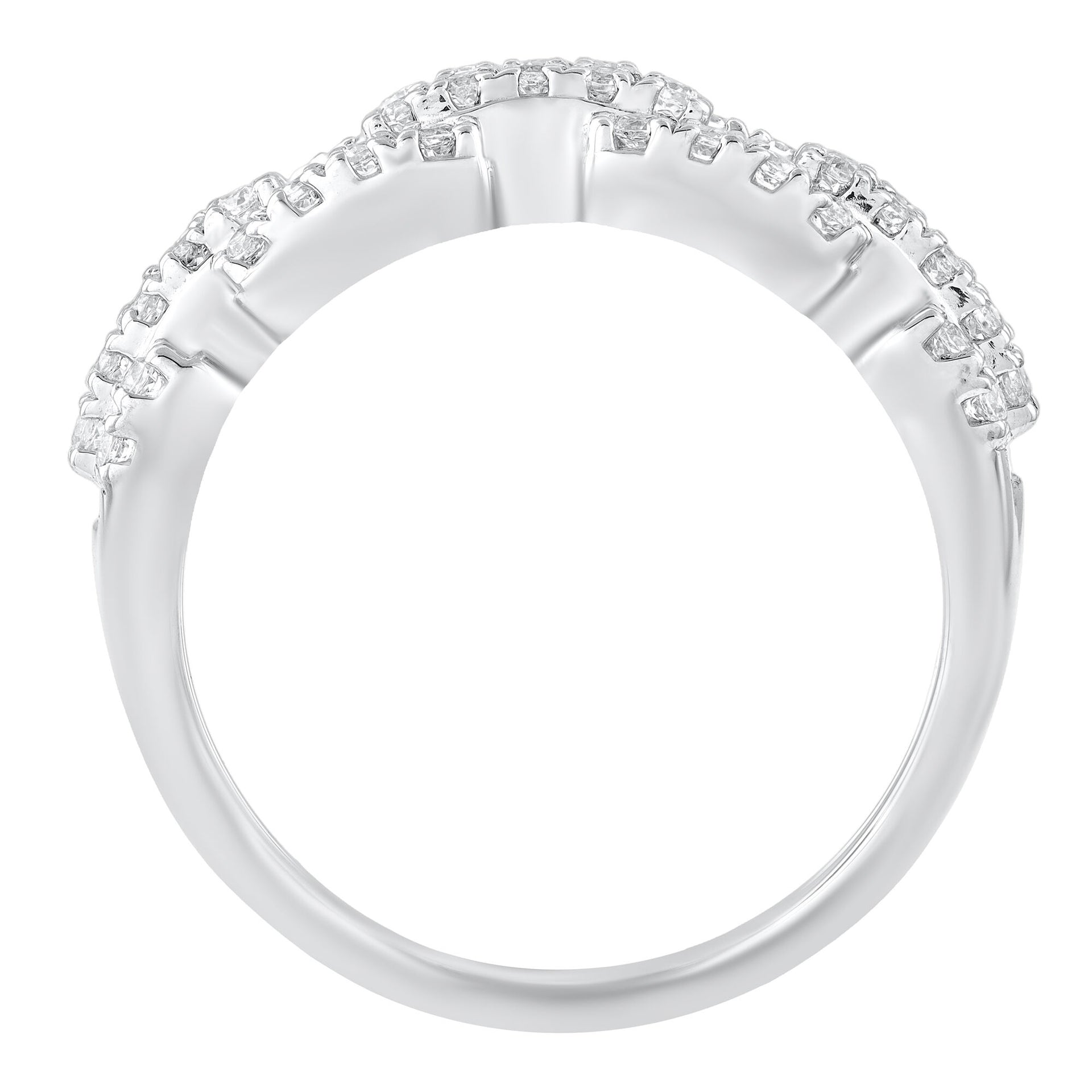 Diamond Ring in 10K White Gold (1/2 ct. tw.)
