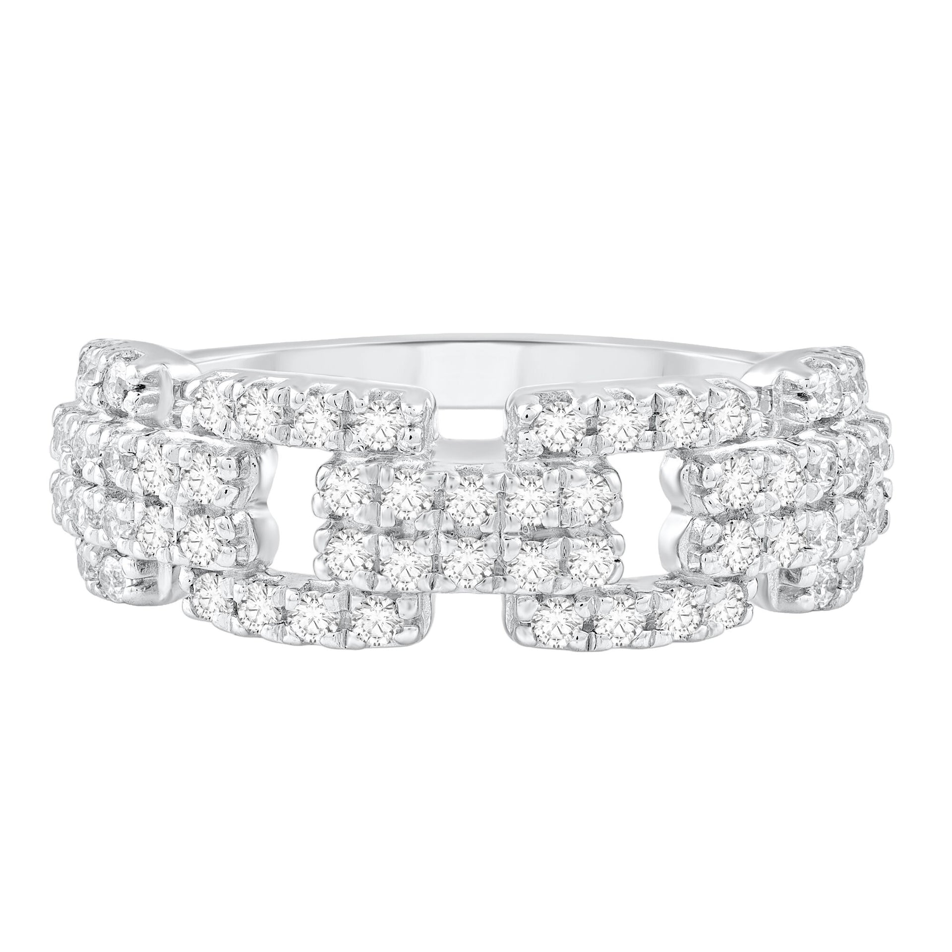 Diamond Ring in 10K White Gold (1/2 ct. tw.)