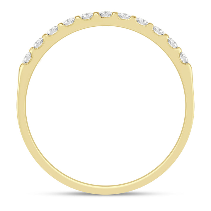 Diamond Band in 10K Yellow Gold (1/7 ct. tw.)