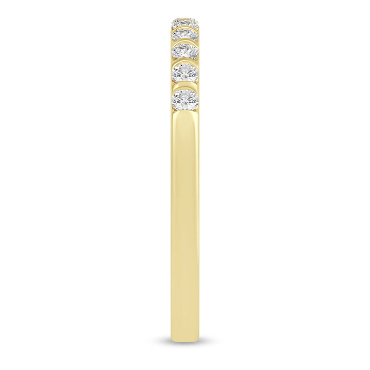 Diamond Band in 10K Yellow Gold (1/7 ct. tw.)