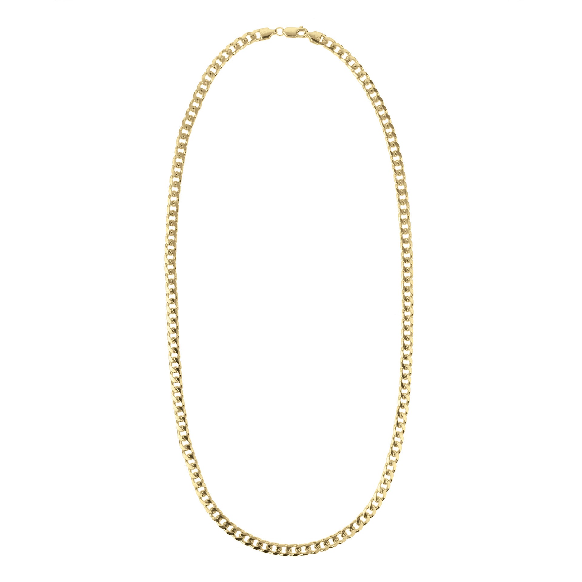 Miami Cuban Chain in 14K Yellow Gold, 5MM, 22"