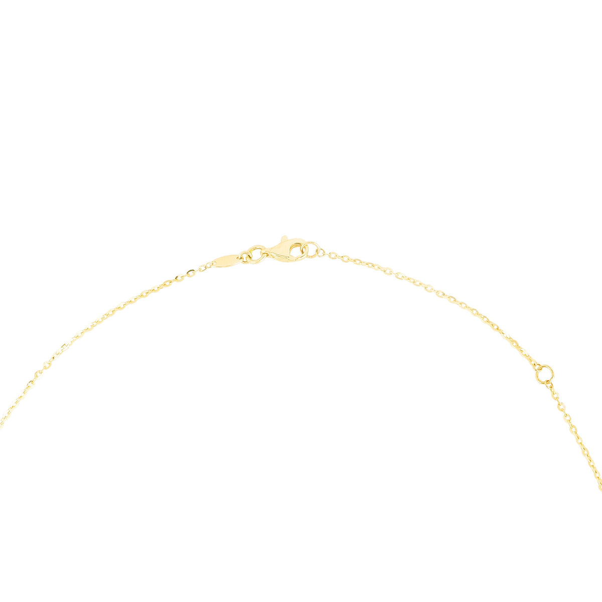 Mom Heart Necklace in 14K Yellow and Rose Gold