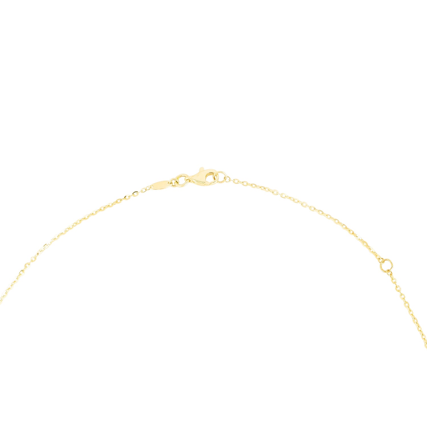 Mom Heart Necklace in 14K Yellow and Rose Gold