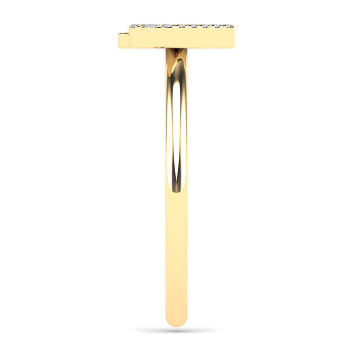 Diamond Double Heart Ring in 14K Yellow Gold (1/10 ct. tw.)