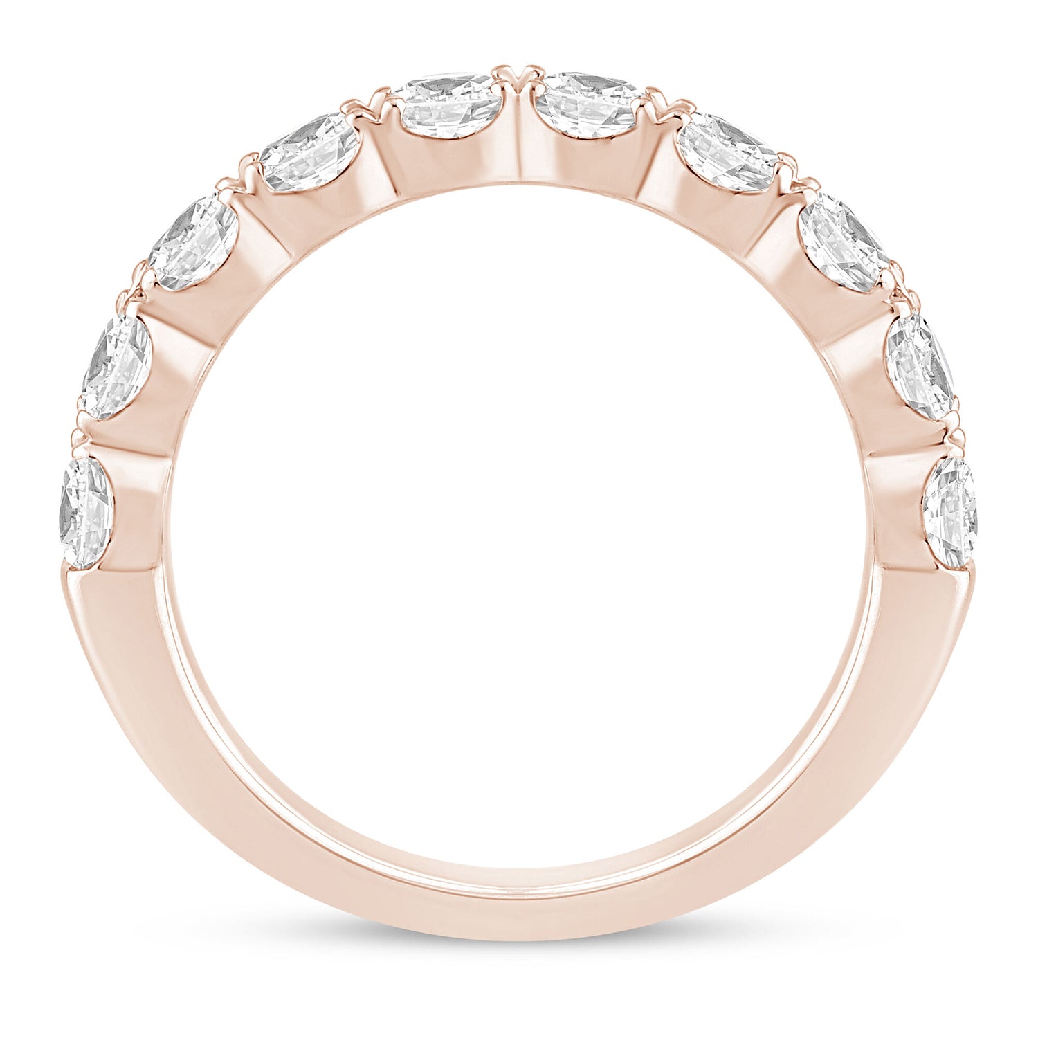 Diamond Anniversary Band in 14K Rose Gold (1 1/2 ct. tw.)