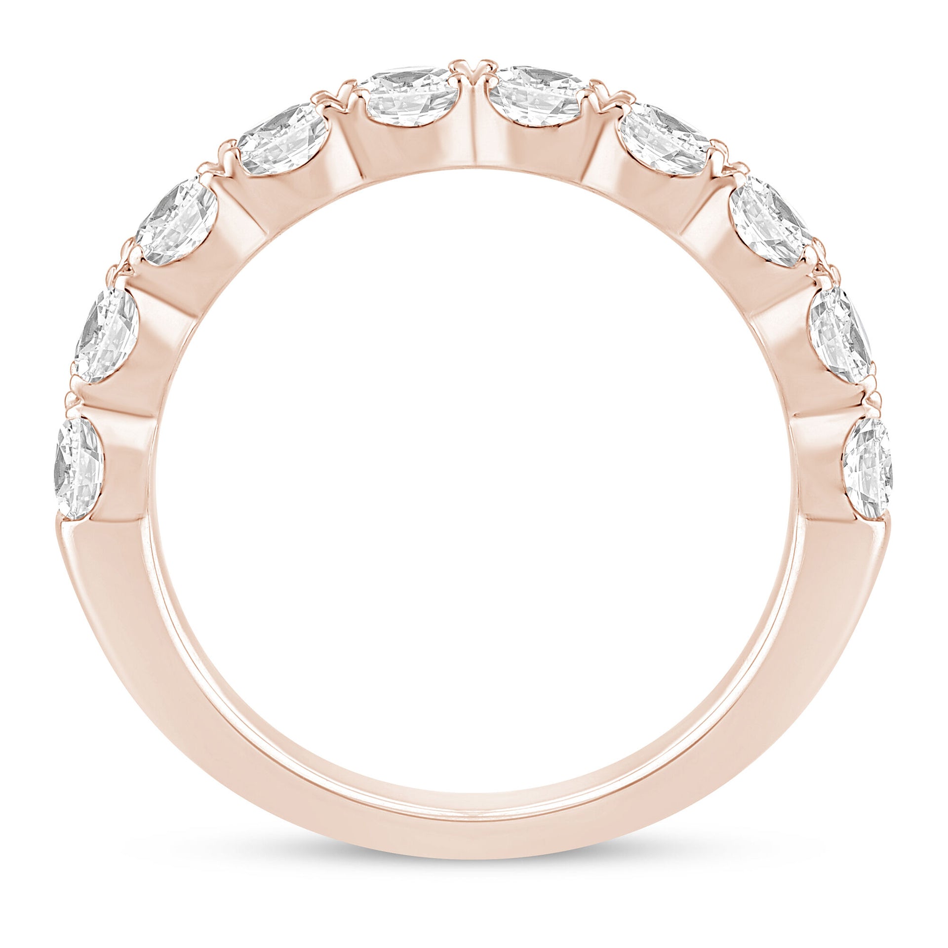 Diamond Anniversary Band in 14K Rose Gold (1 1/2 ct. tw.)