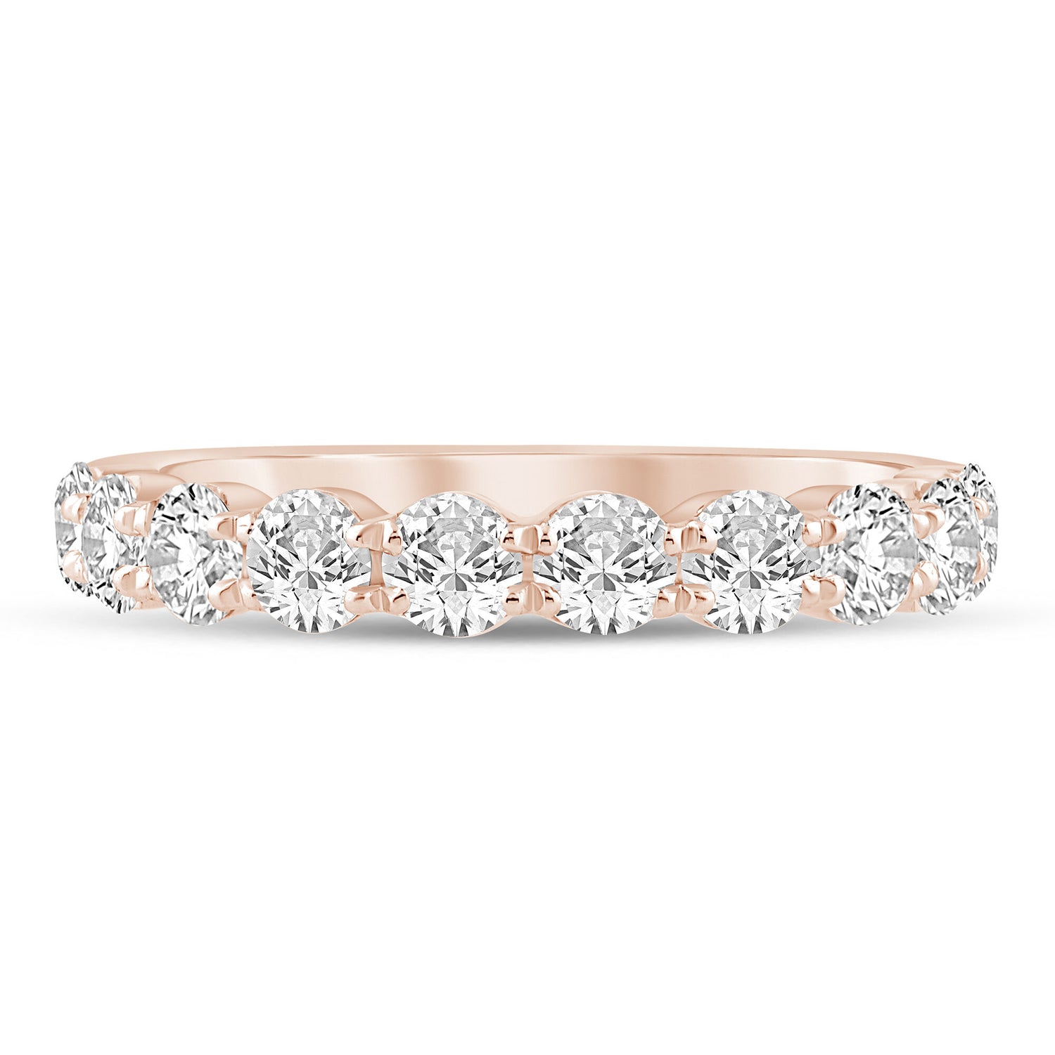 Diamond Anniversary Band in 14K Rose Gold (1 1/2 ct. tw.)