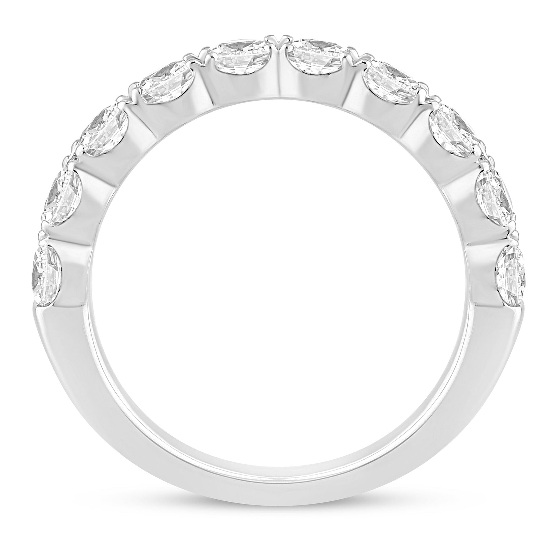 Diamond Anniversary Band in 14K White Gold (1 1/2 ct. tw.)