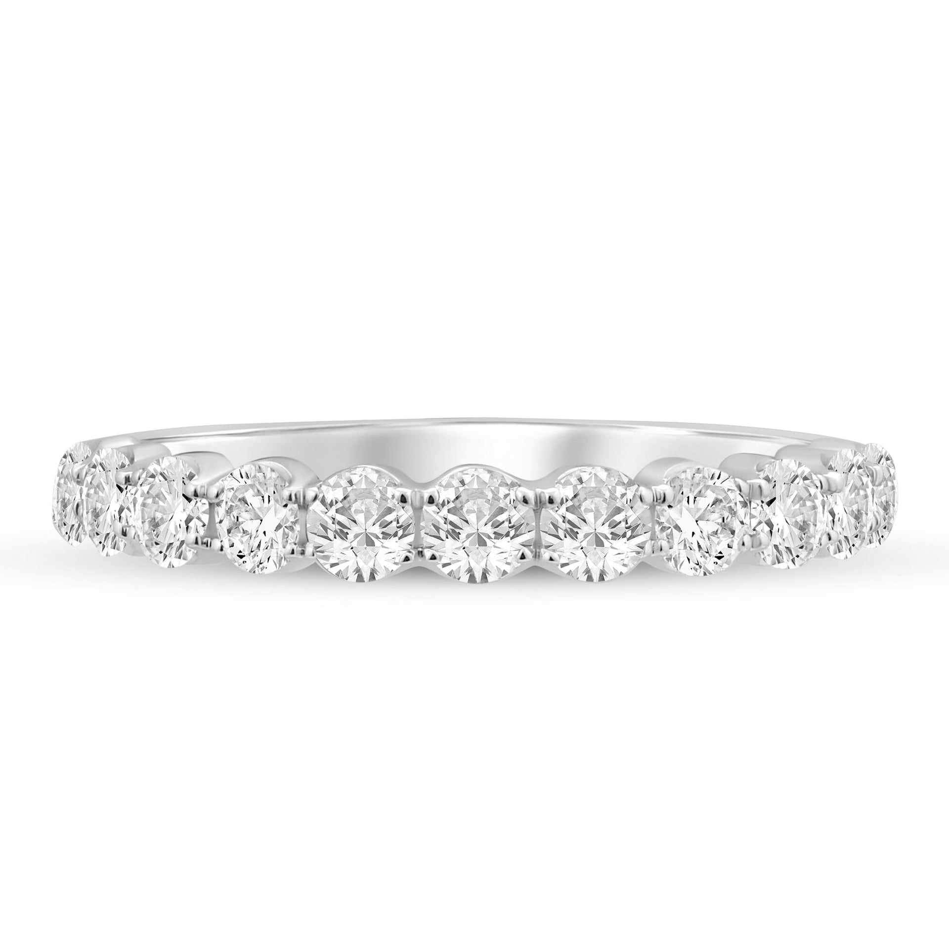 Diamond Anniversary Band in 14K White Gold (1 ct. tw.)