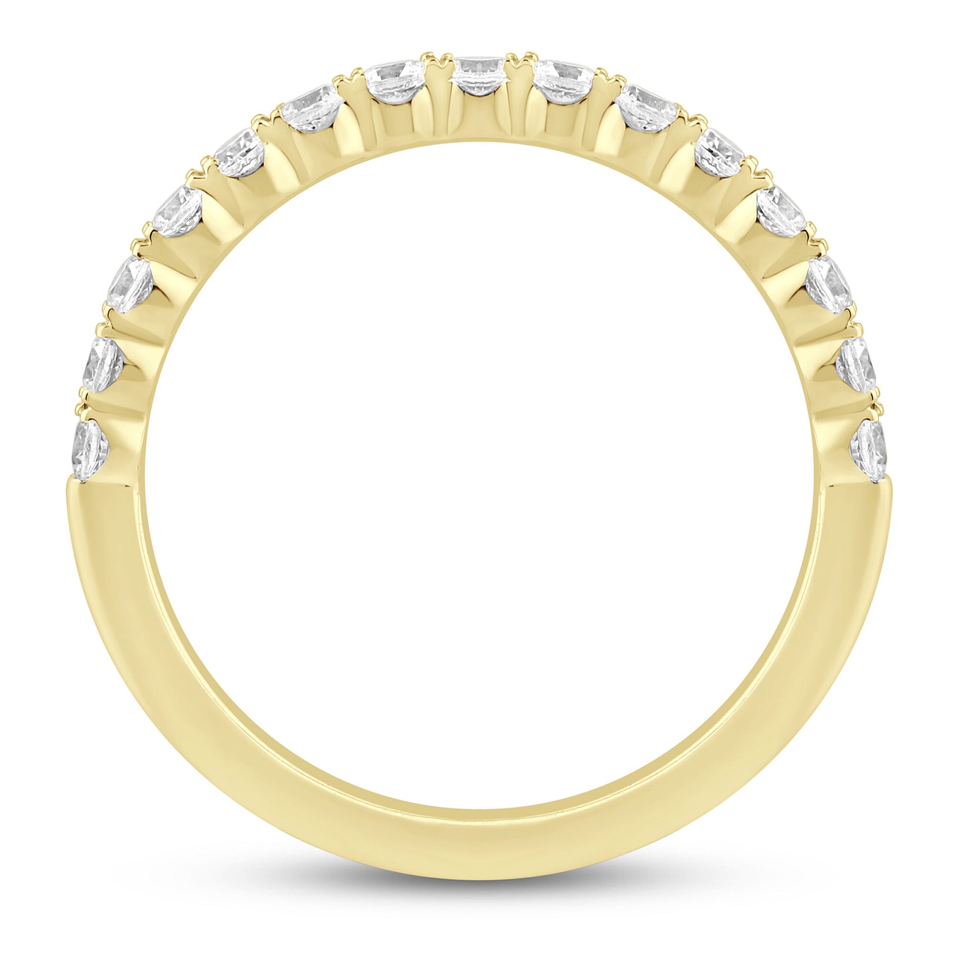 Diamond Anniversary Band in 14K Yellow Gold (1/2 ct. tw.)