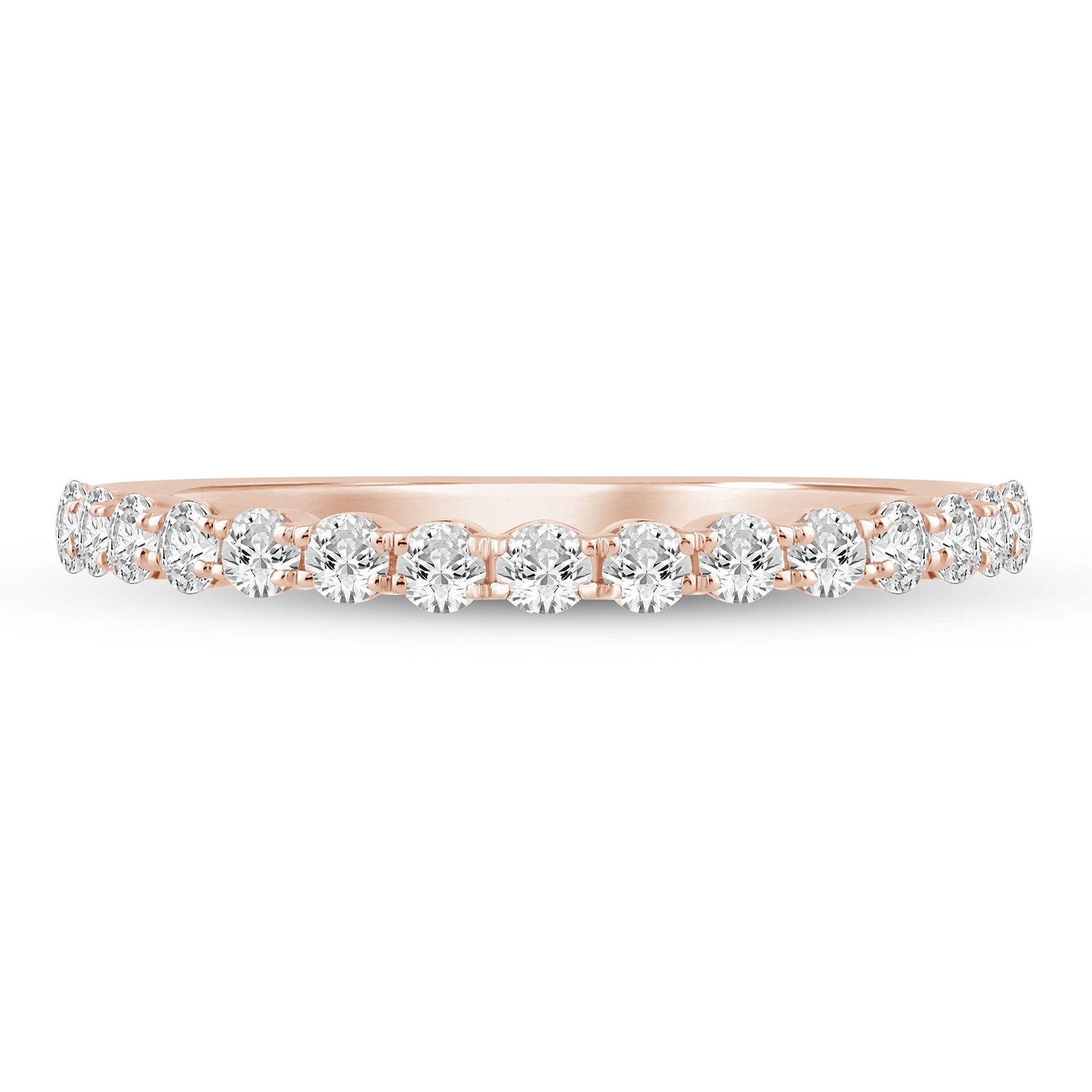 Diamond Anniversary Band in 14K Rose Gold (1/2 ct. tw.)