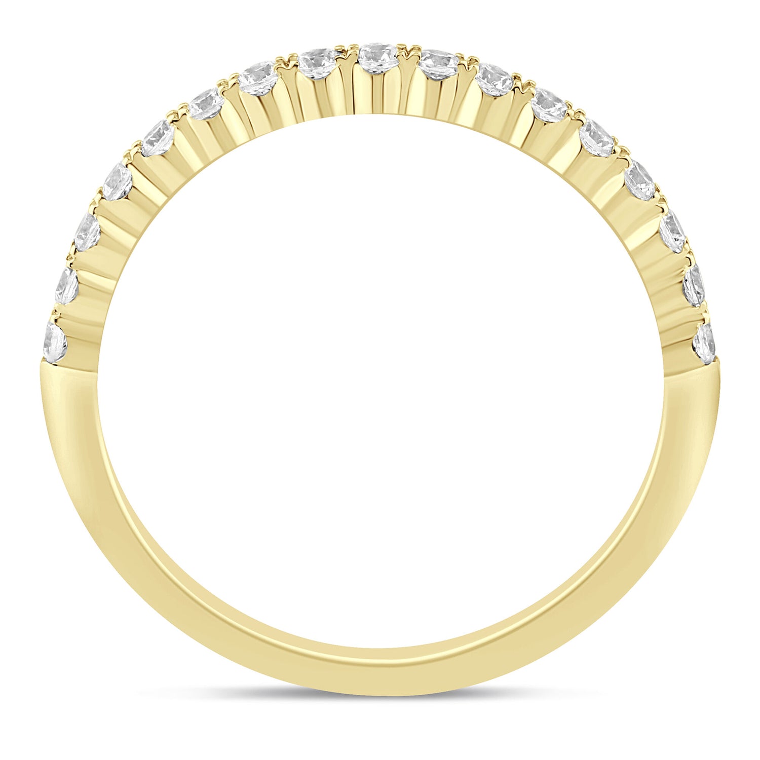 Diamond Anniversary Band in 14K Yellow Gold (1/3 ct. tw.)