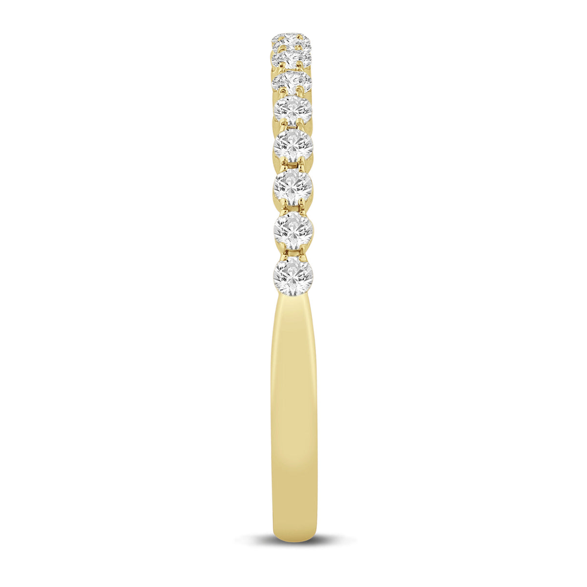 Diamond Anniversary Band in 14K Yellow Gold (1/3 ct. tw.)