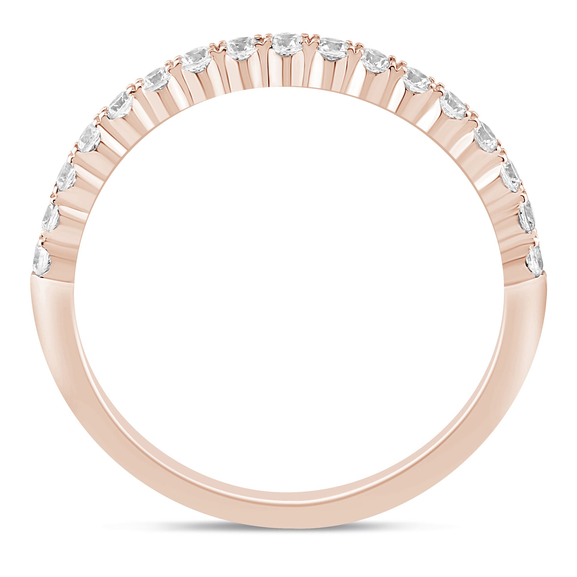 Diamond Anniversary Band in 14K Rose Gold (1/3 ct. tw.)