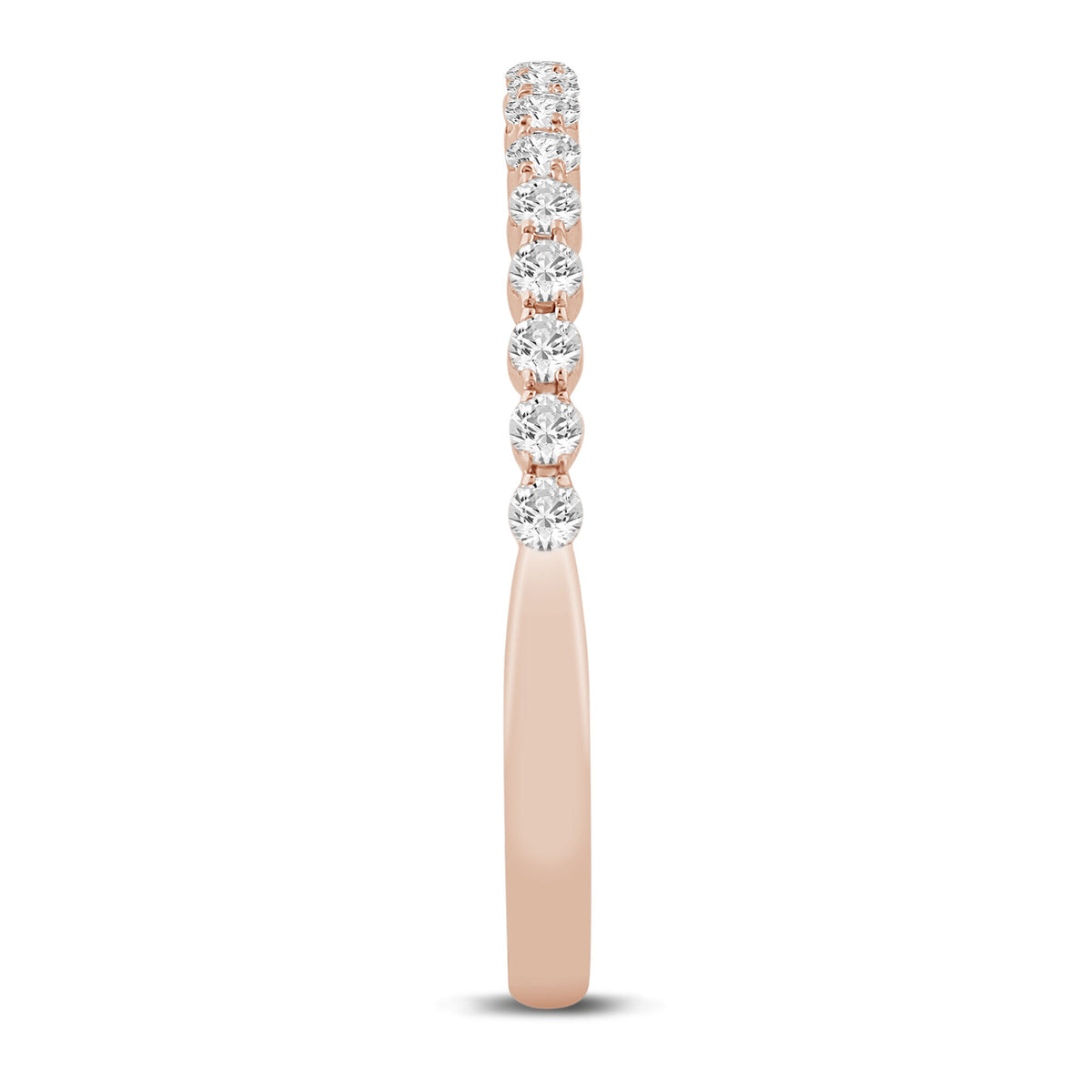 Diamond Anniversary Band in 14K Rose Gold (1/3 ct. tw.)