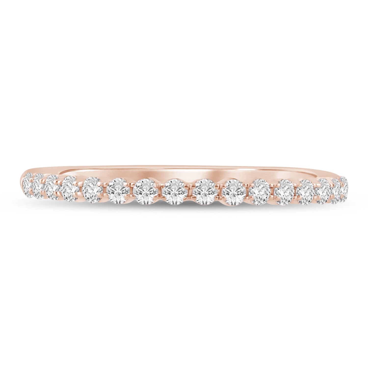 Diamond Anniversary Band in 14K Rose Gold (1/3 ct. tw.)