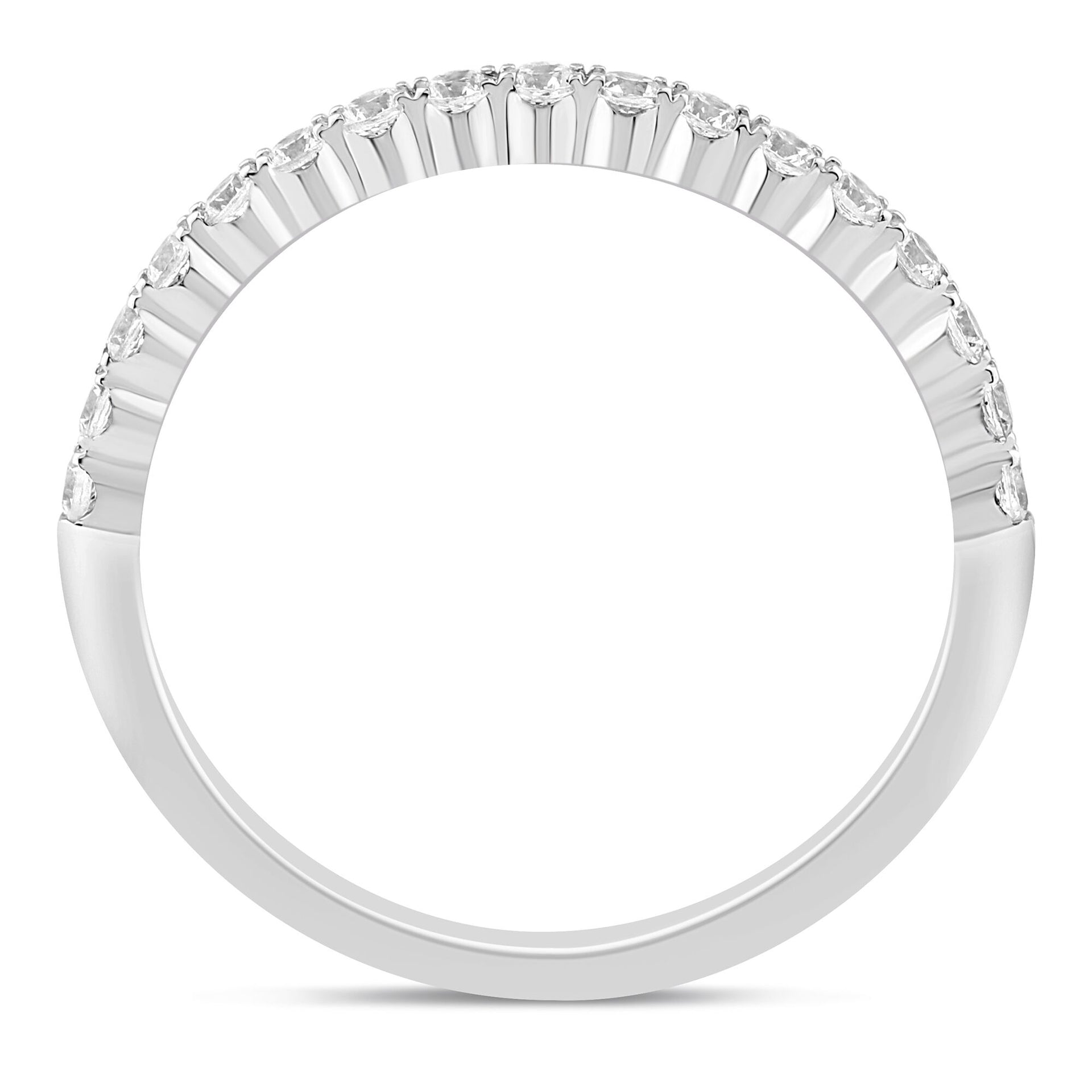 Diamond Anniversary Band in 14K White Gold (1/3 ct. tw.)