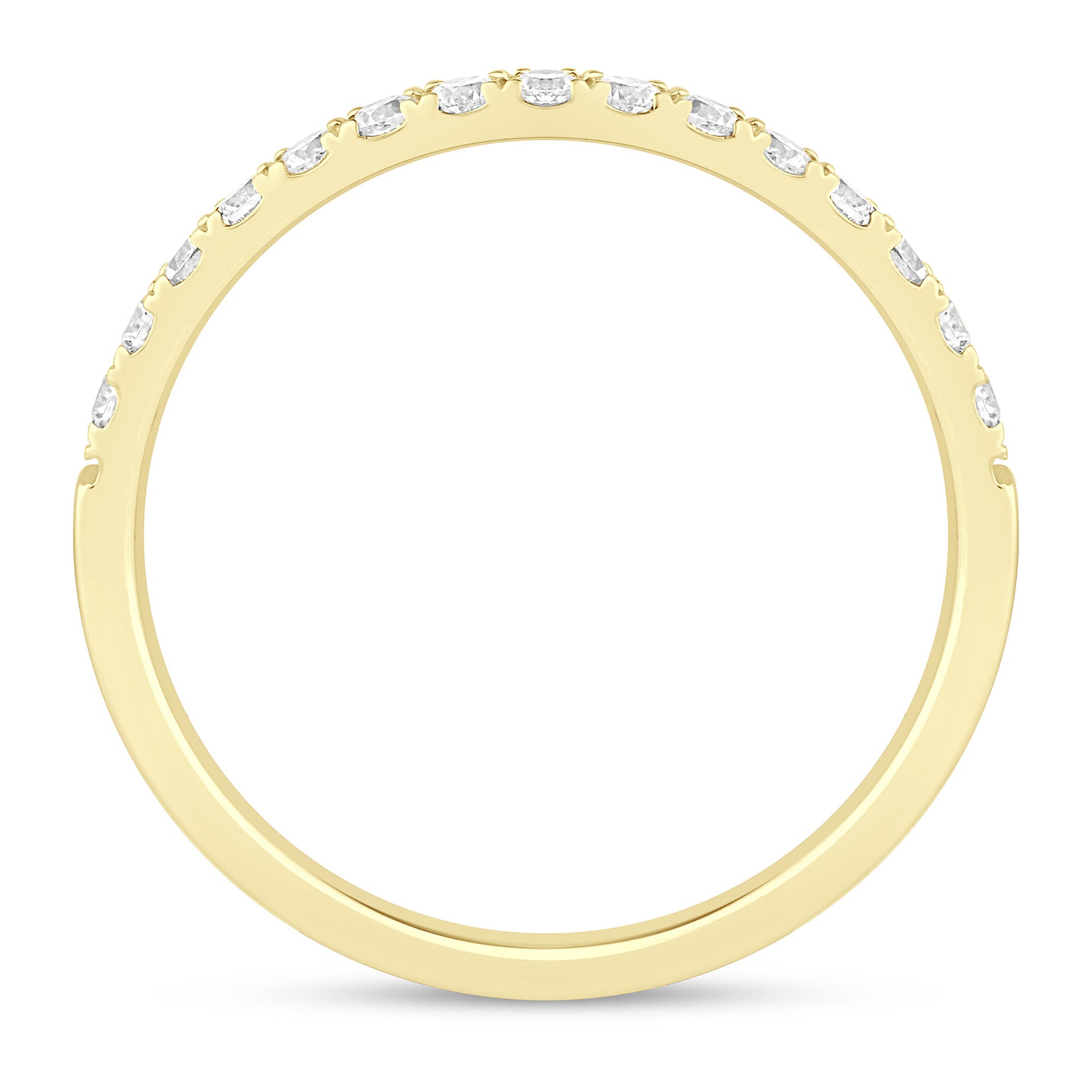 Diamond Anniversary Band in 14K Yellow Gold (1/4 ct. tw.)